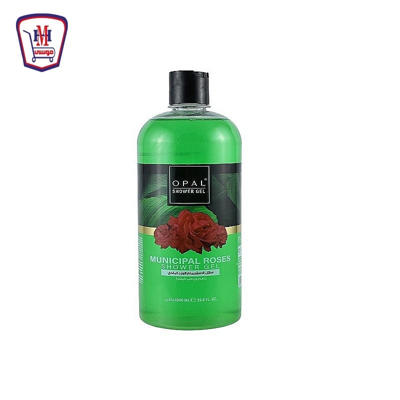 اوبال شاور جل ورد بلدى 1 لتر شفاف