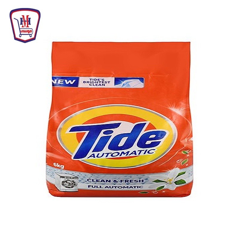 تايد مسحوق اتوماتيك نظافه و اشراق 6 كيلو جرام