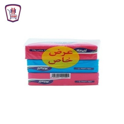 صورة زينه مناديل 400 منديل 3 قطعه من زينه - هايبر موسى