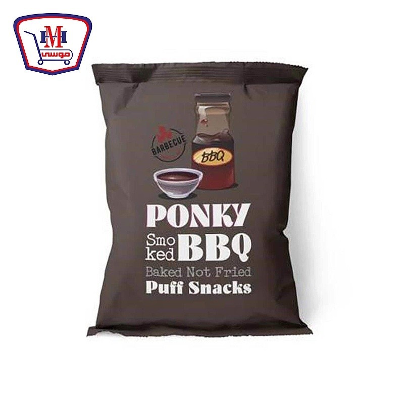 بونكى  سناكس باربكيو مدخن 30 جرام