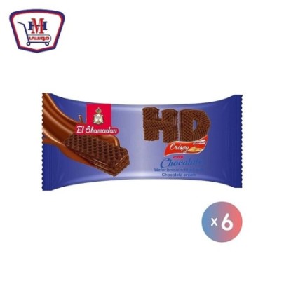 الشمعدان بسكويت كاكاو بالشيكولاته HD نباتى علبه × 6 قطع