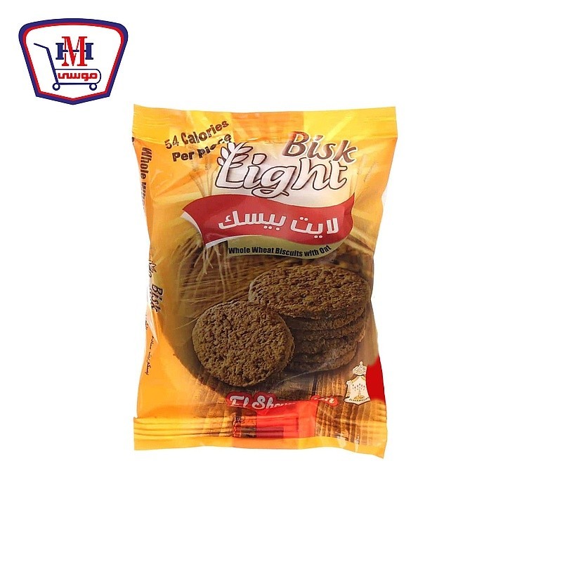 الشمعدان بسكويت لايت بيسك ساده بالقمح والشوفان