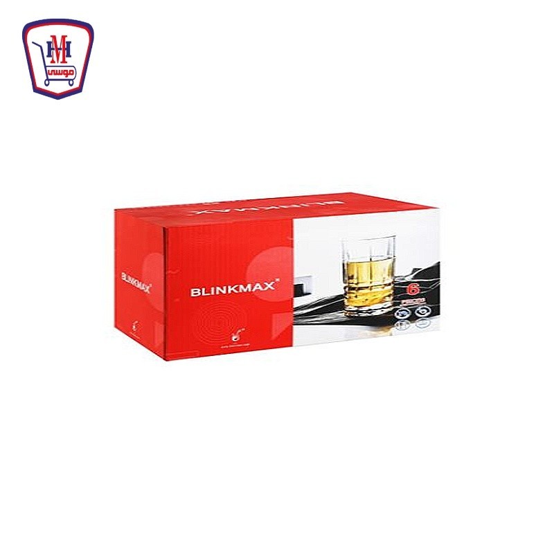 بلانك ماكس طقم شوب زجاج 6 قطعه KTY 6231B