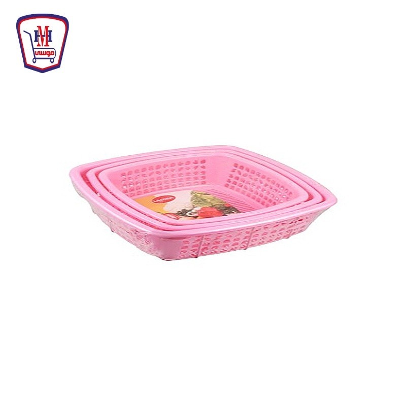 لمسه بلاست مصفى مربع 3 قطع