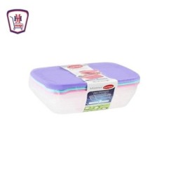 لمسه بلاست علبه ثلاجه 3 قطع 600 مللى — منزلي | هايبر موسى — تسوّق أونل