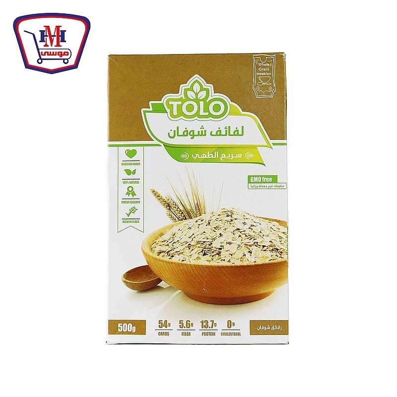 تولو شوفان سريع الطهى 500 جرام