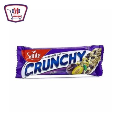 سانتيه كرانشى بار بالبرقوق 40 جرام | من سانتيه | هايبر موسى — أفضل سعر