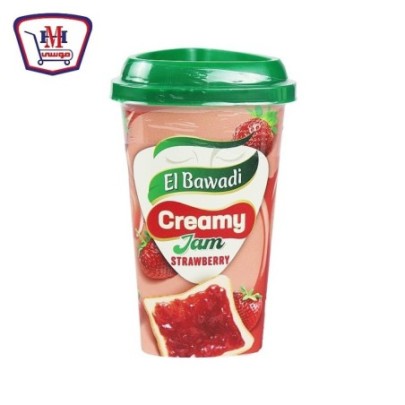 البوادى مربى كريمى فراوله 350 جرام | من البوادى | هايبر موسى — أفضل سع