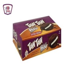 تاتاو بسكويت بالكاكاو محشو بالمارشملو بيج علبة × 6 قطعه | من تاتاو | ه