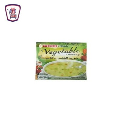 باشاك شوربه سبز كريمه الخضار 65 جرام
