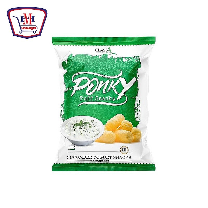 بونكى سناكس زبادى بالخيار 60 جرام