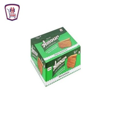 امور بسكويت ساده حلو نباتى 9 قطع  علبه × 6 باكو