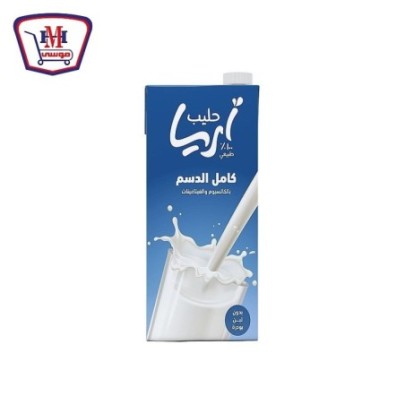 اريا حليب كامل دسم 1 لتر | من اريا | هايبر موسى — أفضل سعر وتوصيل سريع