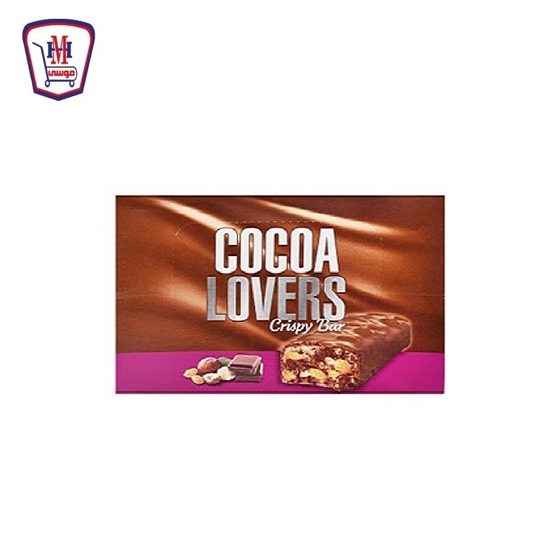 كوكو لافرز كرسبى بار سودانى بالفواكه 40 جرام  علبه × 12 قطعه