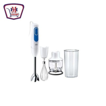 براون خلاط يدوى 2 سرعه + كبه 350 مللى + مضرب بيض MQ 3025 WH