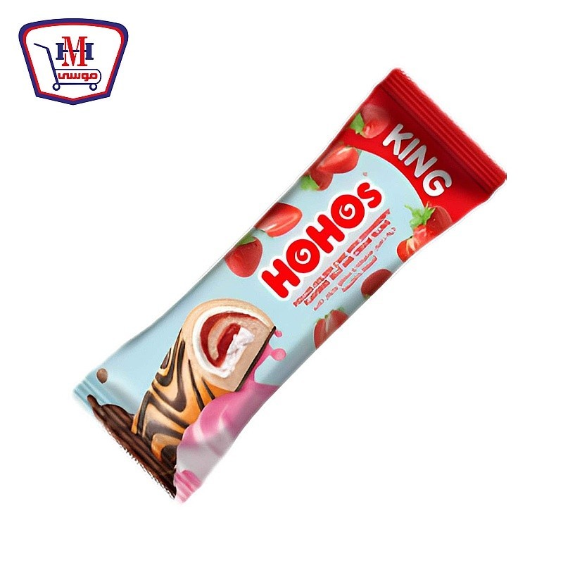 هوهوز كيك رول فراوله جامبو باكو