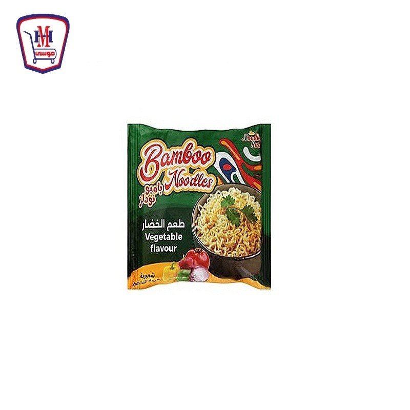 بامبو نودلز بنكهه الخضار 70 جرام