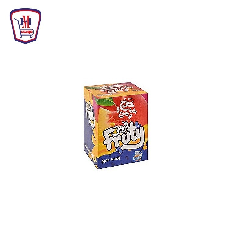 دريم فروتى عصير خوخ 12 جرام علبه × 20 ظرف