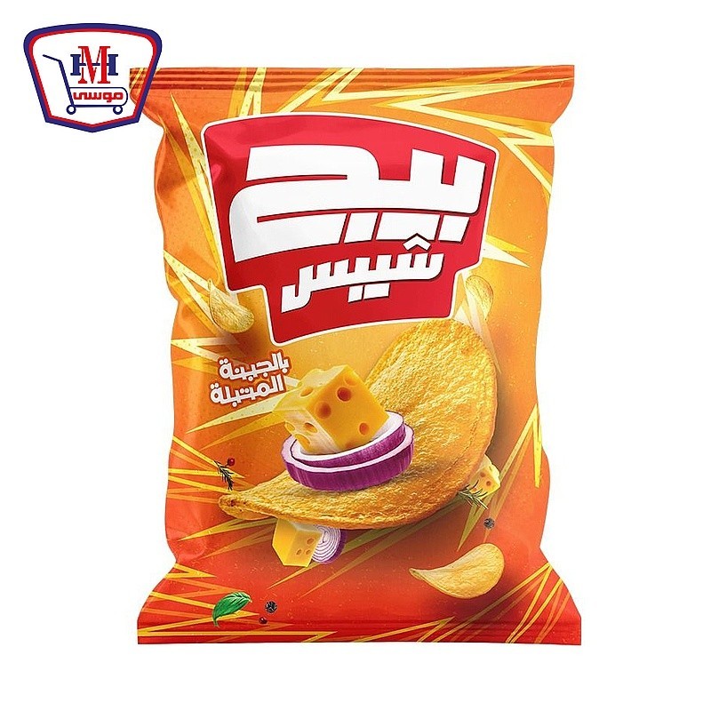 بيج شيبس بالجبنه المتبلة  52 - 62 جرام