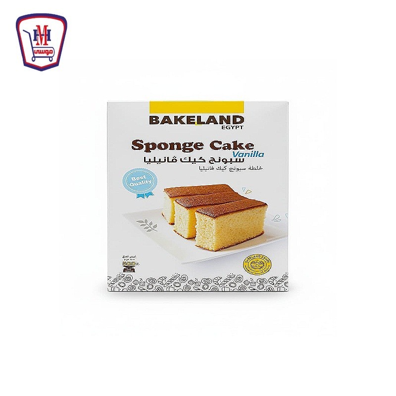 بيك لاند اسبونج كيك فانيليا ميكس 500 جرام