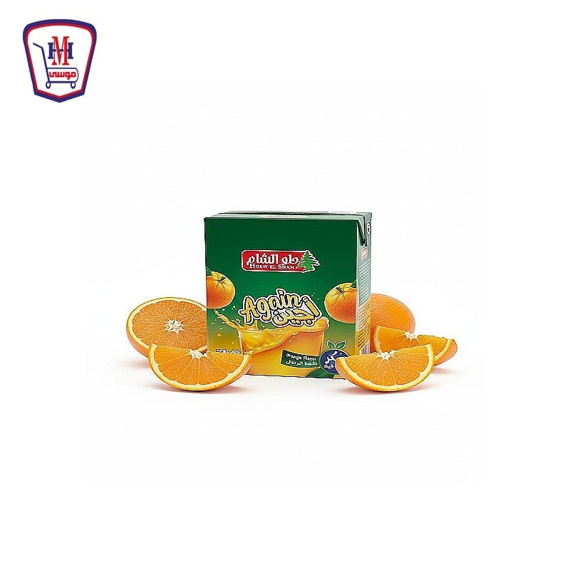 اجين عصير برتقال ظرف علبة × 12 قطعه