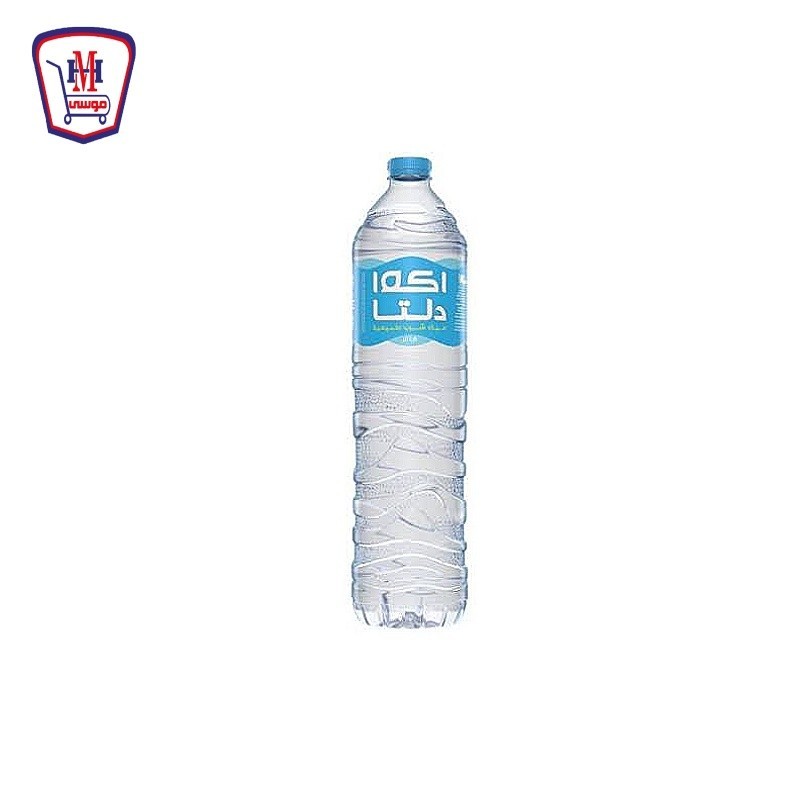 اكوا دلتا مياه طبيعيه 1.5 لتر