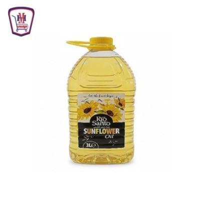ريو سانتو زيت دوار الشمس بلاستيك 3 لتر
