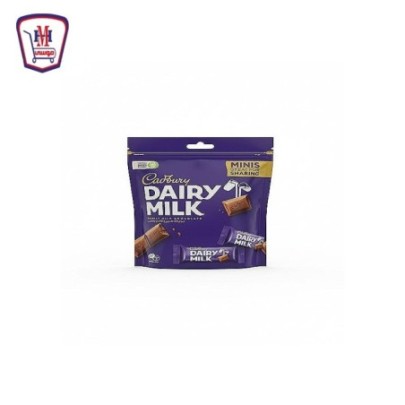كادبورى شيكولاته مينى ساده كيس 156 جرام | من كادبورى | هايبر موسى — أف
