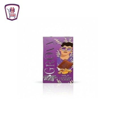 كورونا جروفى شيكولاته ميلك برقائق الكاراميل 80 جرا علبه × 6 قطعه | من