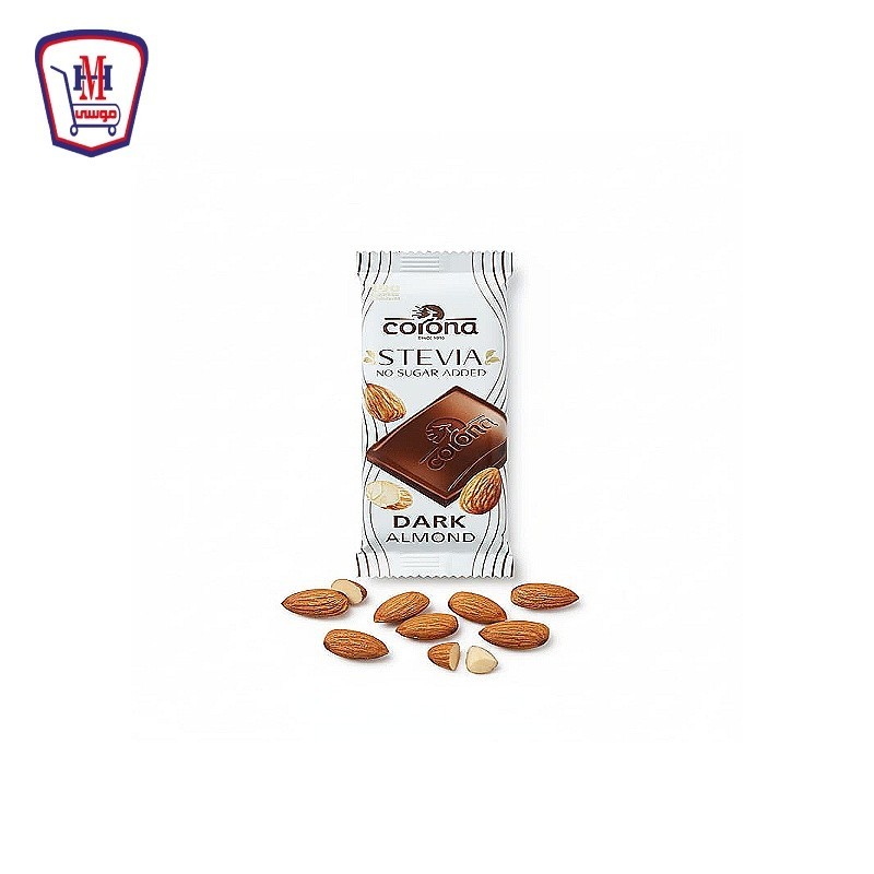 كورونا شيكولاته دارك استفيا لوز 40 جرام