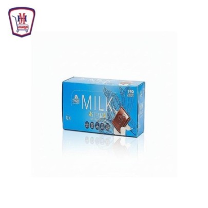 كورونا شيكولاته ميلك ستيفيا بدون سكر علبه × 6 قطعه | من كورونا | هايبر