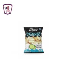 رو شرائح بطاطس بالخيار والجبنه الكريمى 65-75 جرام | من Row | هايبر موس