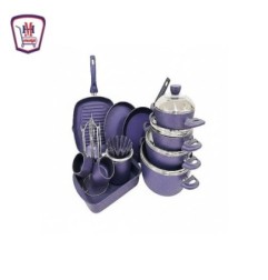 مرتى طقم حلل جرانيت 19 قطعه — منزلي | هايبر موسى