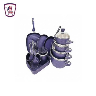 مرتى طقم حلل جرانيت 19 قطعه — منزلي | هايبر موسى