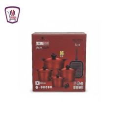 طقم حلل جرانيت فاميلى هوم 11 قطعه | من موسى | هايبر موسى — تسوّق أونلا