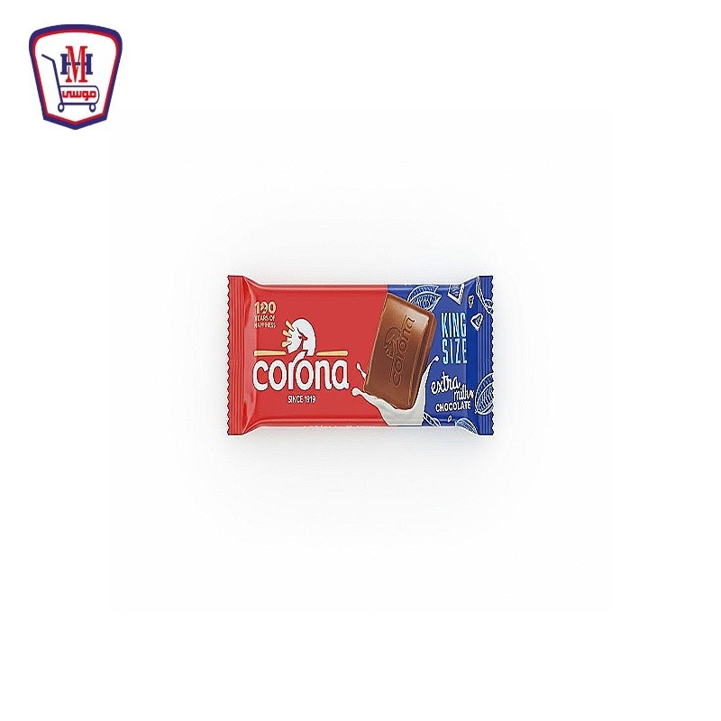 كورونا شيكولاته ميلك كثير 50 جرام قطعه