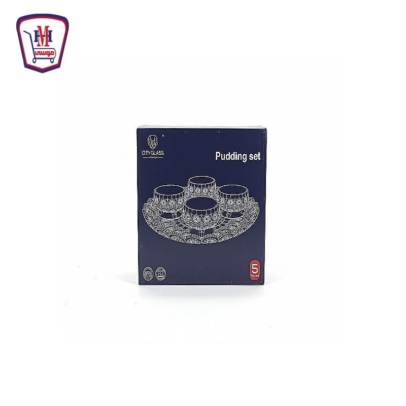 سيتى جلاس طقم خشاف 5 قطع 3S300336