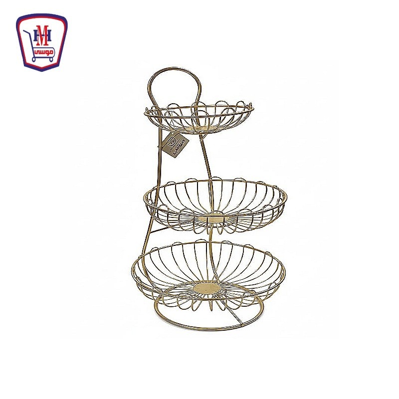 طبق فاكهه استانليس ذهبى شجره 3 دور