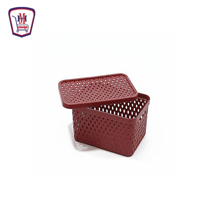 كرم بلاست منطم ملابس دانتيل كاترى بالغطاء 7.5 لتر