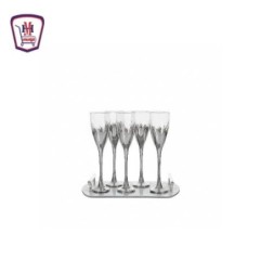 امبراطور دهب طقم كاس فاكيوم بالصينيه 6 قطعه — منزلي | هايبر موسى