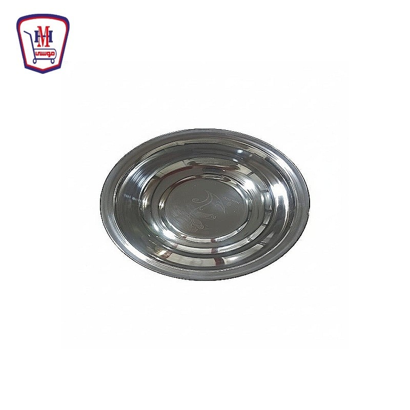 نصر الدين طبق استانلس مقاس 6