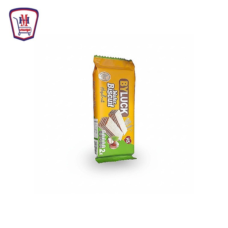 باى لاك بسكويت ويفر بالشيكولاته والبندق