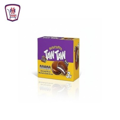 تاوتاو بسكويت ويفر بالكاكاو محشو بالمارشيمالو علبه × 6 باكو