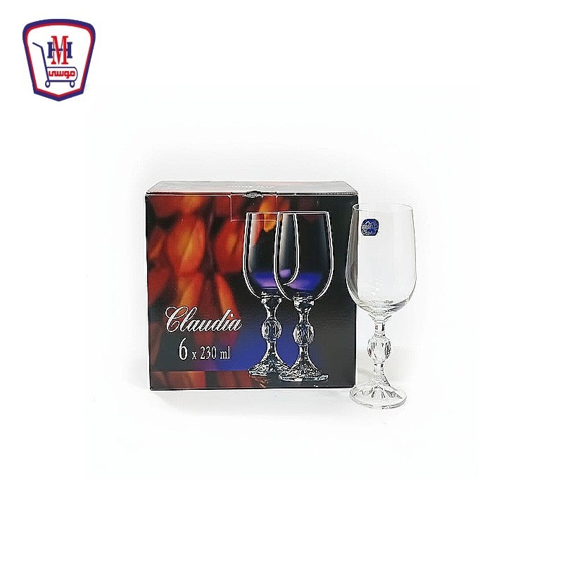 بوهيمى طقم كاس 6قطع 230 مللى