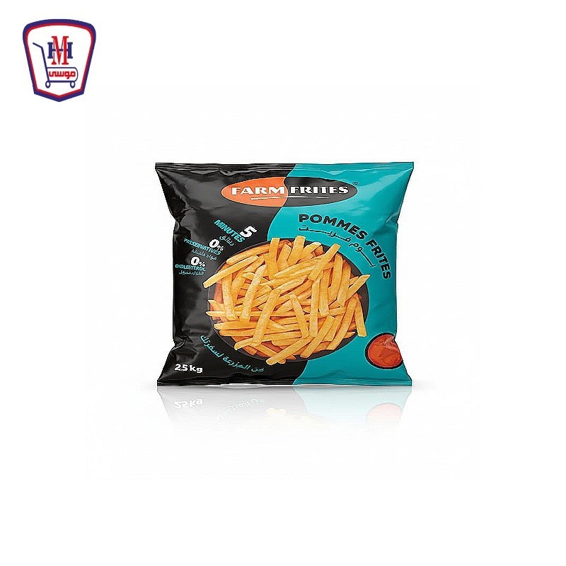 فارم فريتس بطاطس سميكه بوم فريت 2.5 كيلو جرام