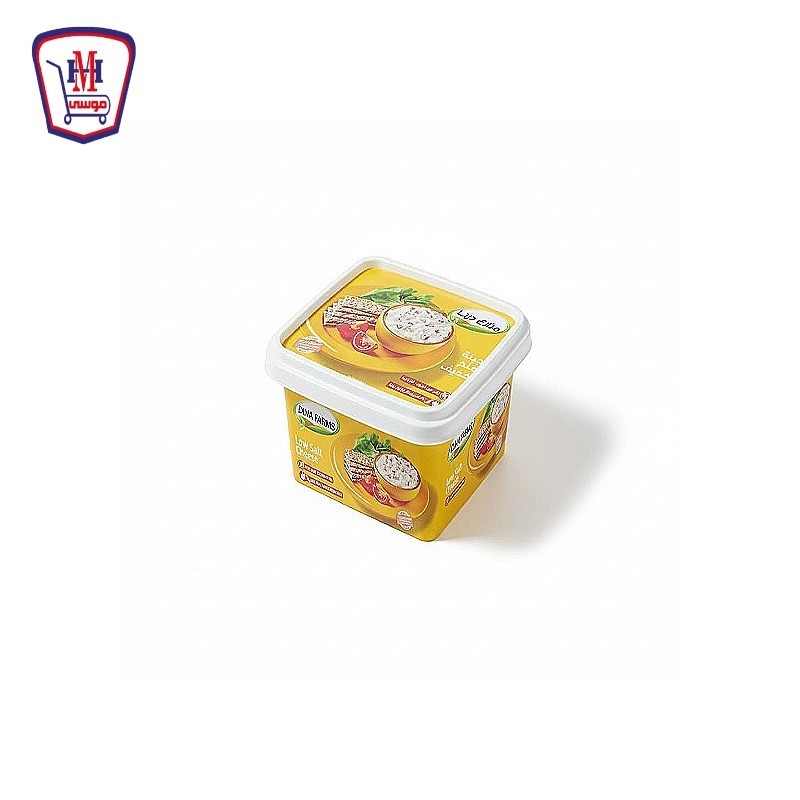 مزارع دينا جبنه ملح خفيف 450 جرام