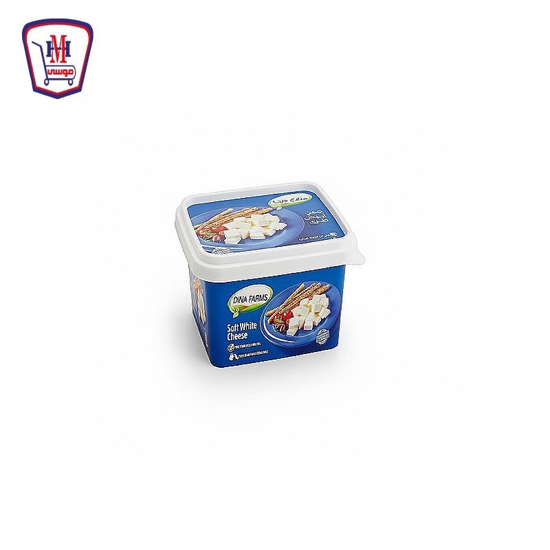 مزارع دينا جبنه ابيض طرى 450 جرام