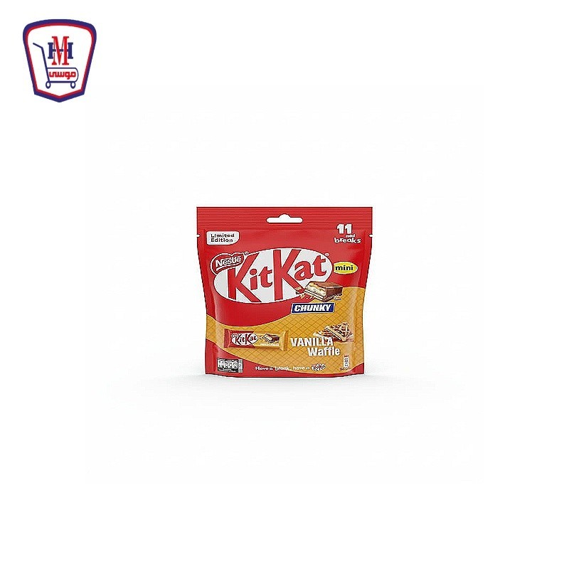 كيت كات تشنكى مينى فانيليا 195.8 جرام