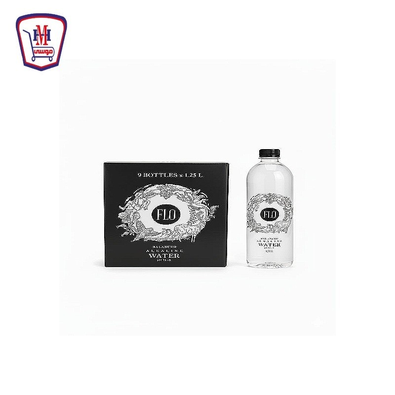 فلو مياه قلويه 1.25 لتركرتونه × 9 زجاجه