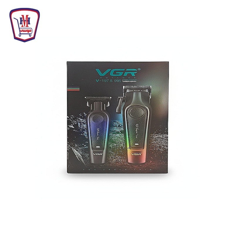 VGR ماكينه حلاقه شعر رجالى موديل 197 + 995